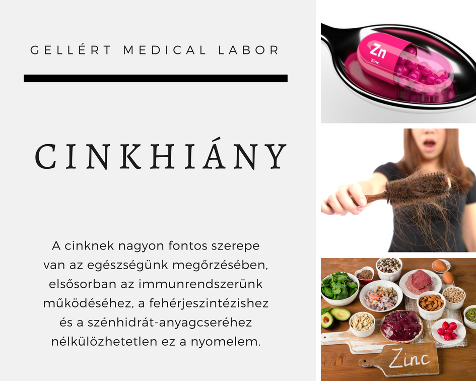 
<span>Cink szerepe a szervezetben </span>
