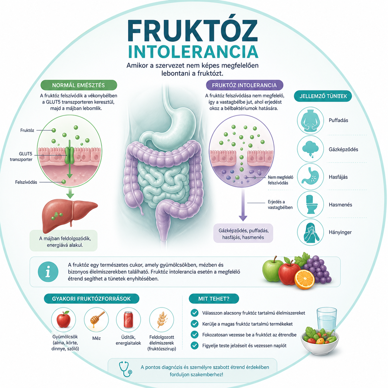 Fruktóz intolerancia 