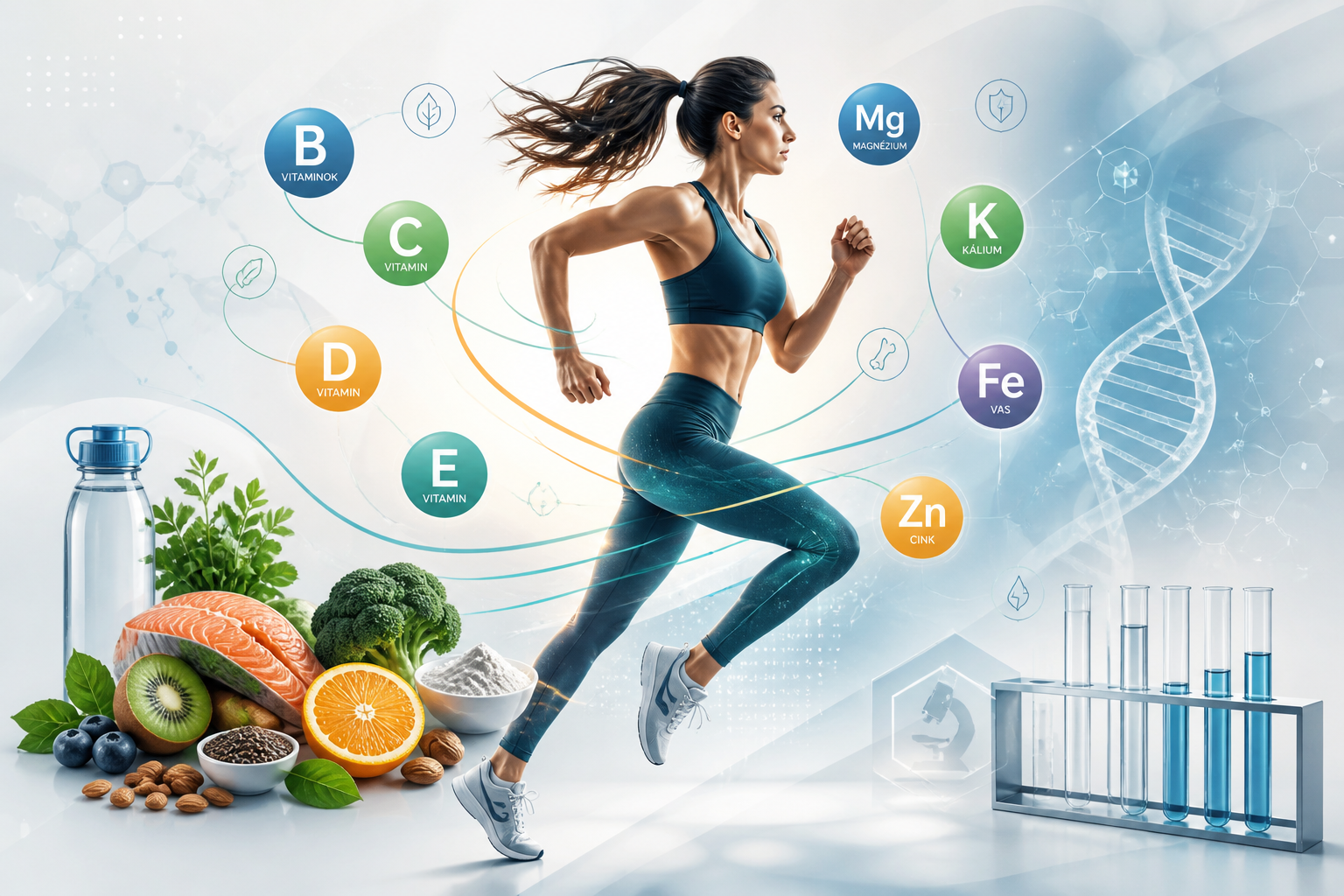 Sport és a vitaminok kapcsolata 