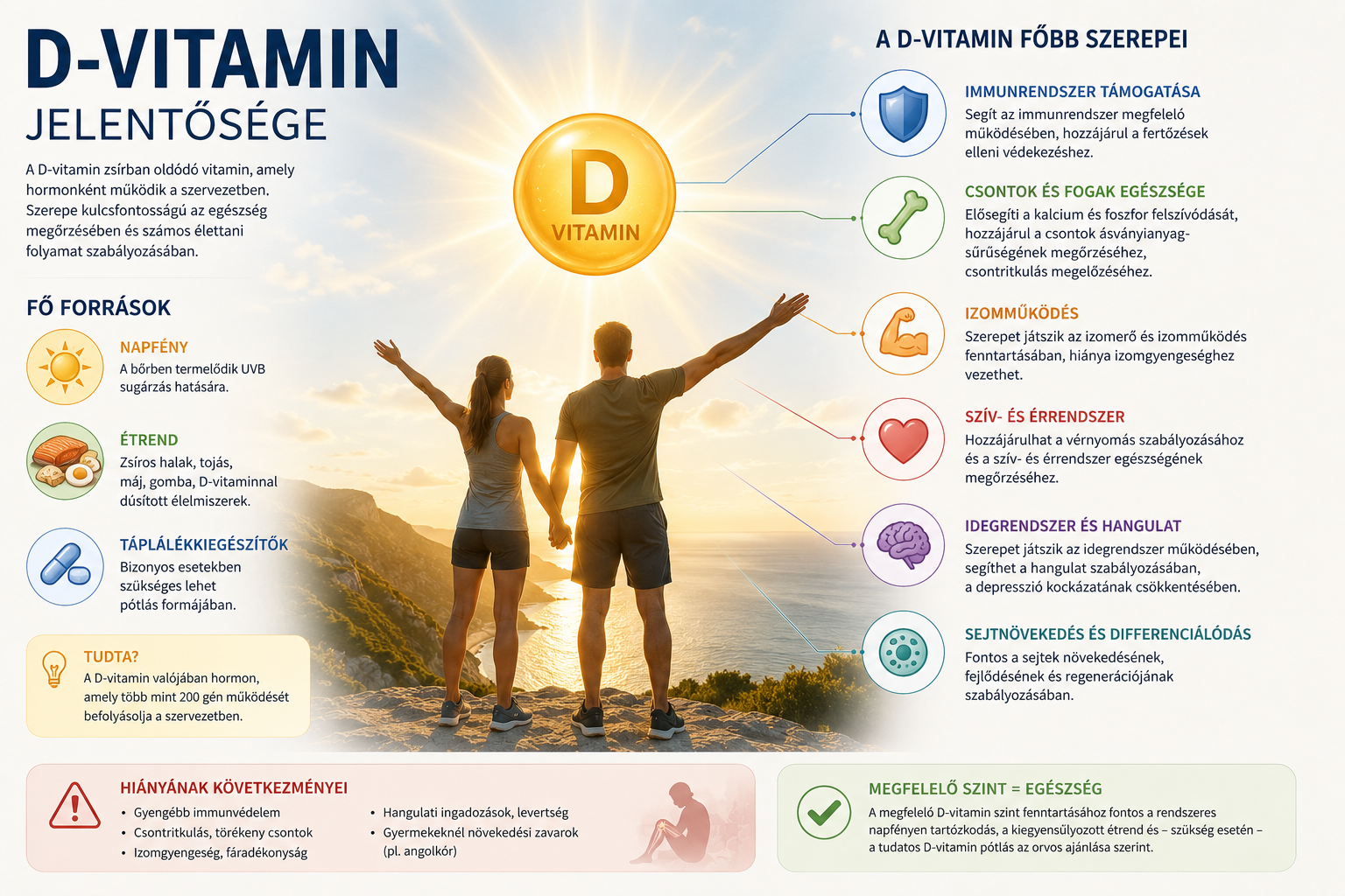 Többet a D vitaminról 