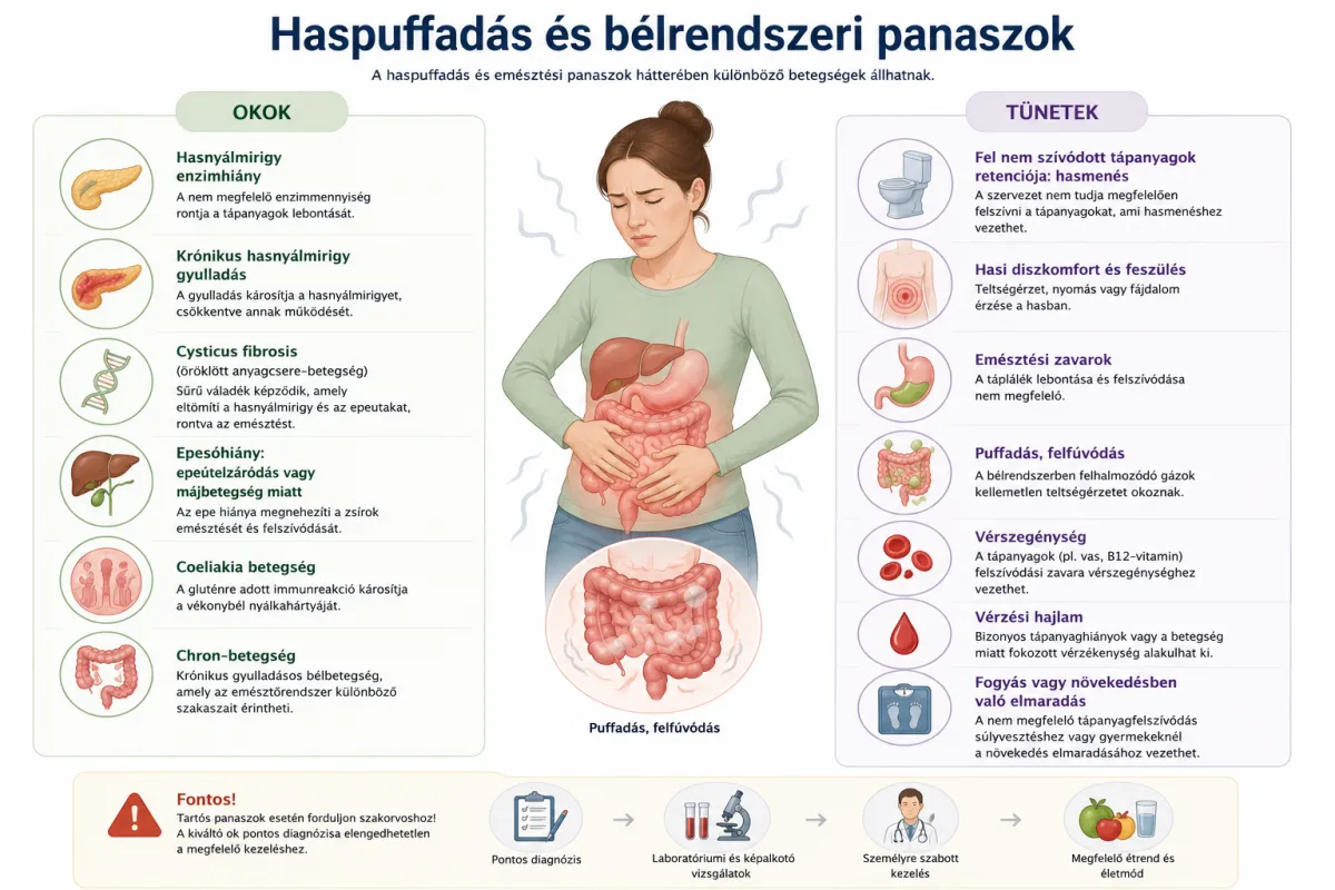 Haspuffadás okainak laboratóriumi vizsgálata