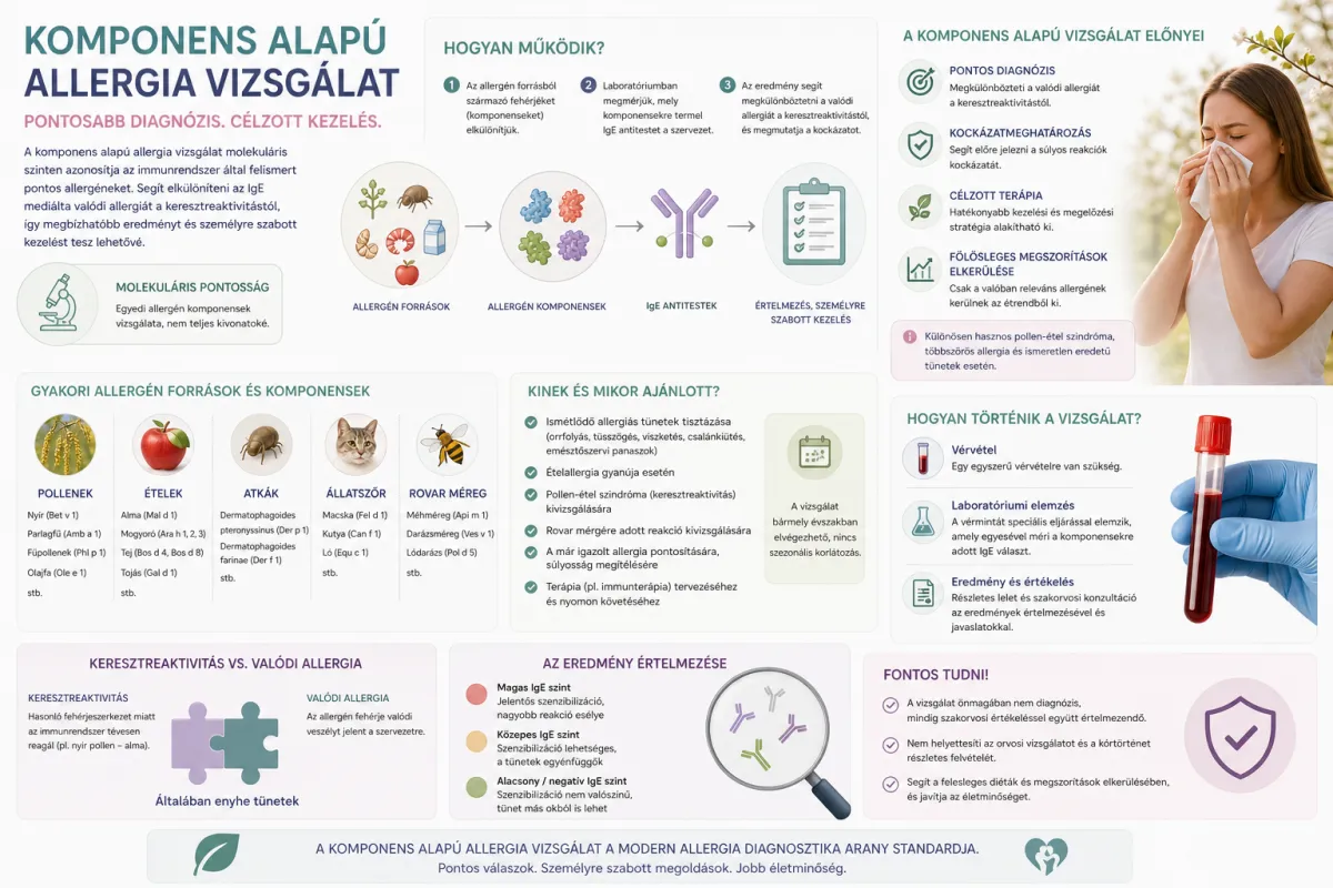 Komponens / molekuláris allergia 