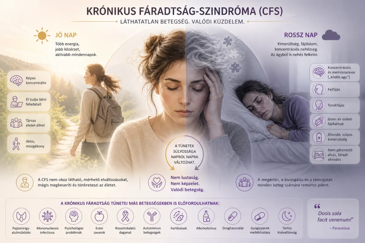 Krónikus fáradtság szindróma? Létezik? Létezik! 
