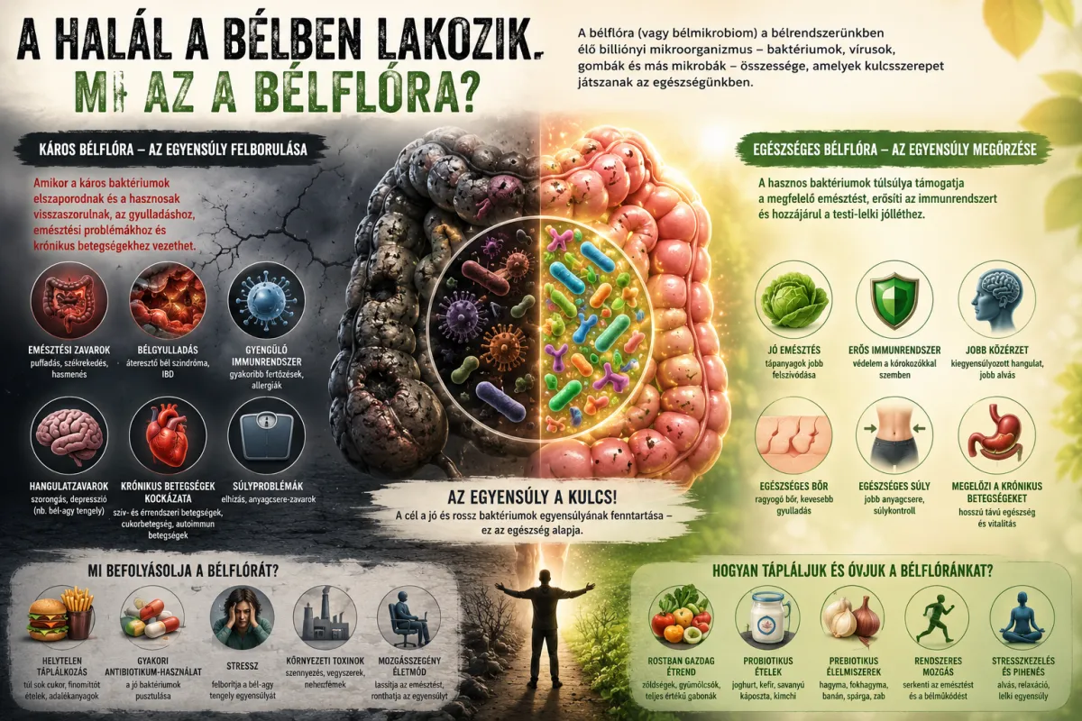 A halál a bélben lakozik? 