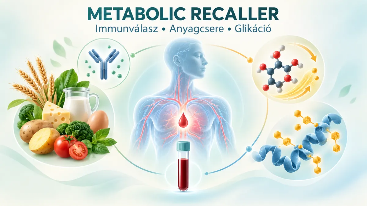 Metabolic RecAller – amikor nemcsak az számít, mit eszünk, hanem az is, hogyan reagál rá a szervezetünk