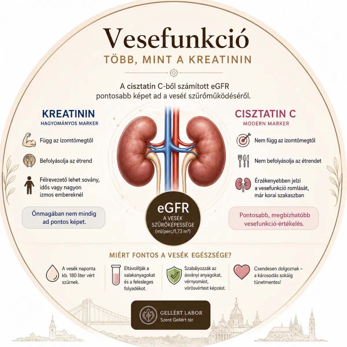Miért érdemes a cisztatin C-ből számított eGFR-t is vizsgálni?
