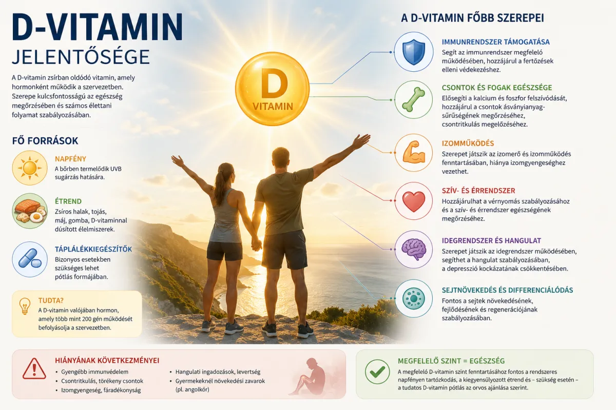 Többet a D vitaminról 